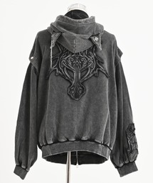 REFLEM（レフレム）の「『REFLEM/レフレム』猫耳セパレートスリーブZIPフーディー/ジップパーカー（パーカー）」