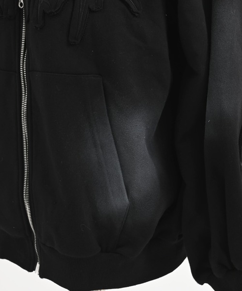 REFLEM（レフレム）の「『REFLEM/レフレム』猫耳セパレートスリーブZIPフーディー/ジップパーカー（パーカー・レディース・ブラック/グレー・FREE）」の14枚目の写真
