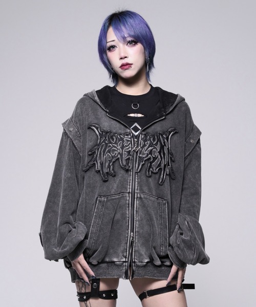 REFLEM（レフレム）の「『REFLEM/レフレム』猫耳セパレートスリーブZIP