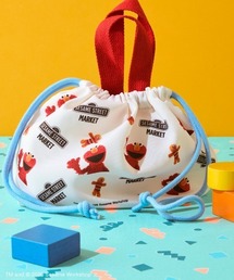 SESAME STREET（セサミストリート）の「【KIDS】ランチ巾着バッグ（ELMO）（キッチンツール）」