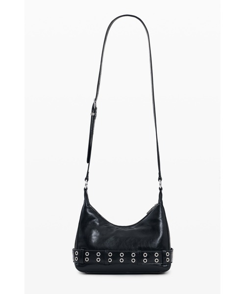 Desigual（デシグアル）の「猫チャーム付き チェーンディテール ブラックショルダーバッグ（ショルダーバッグ・レディース・ブラック・FREE）」の3枚目の写真