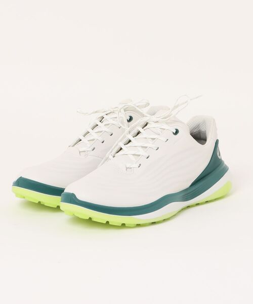 ECCO 王道モデル GOLF LT1 メンズ 本革 ゴルフシューズ 防水