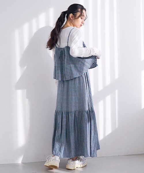 coen（コーエン）の「リネンレーヨンキャミソール（キャミソール・レディース・その他1/その他2/その他3・FREE）」の18枚目の写真