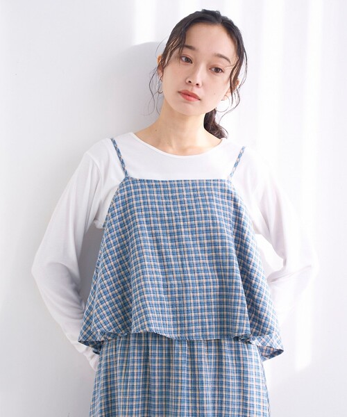 coen（コーエン）の「リネンレーヨンキャミソール（キャミソール・レディース・その他1/その他2/その他3・FREE）」の19枚目の写真