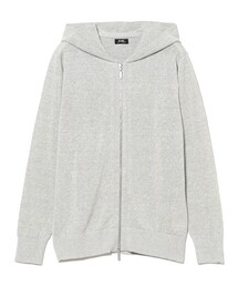 BRILLA per il gusto | リネンコットン ジップアップ フーディー(ニット/セーター)