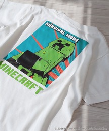 RUGGEDWORKS（ラゲッドワークス）の「《マインクラフト》やわらかストレッチ キッズ バックプリント 半袖 Tシャツ（Tシャツ/カットソー）」