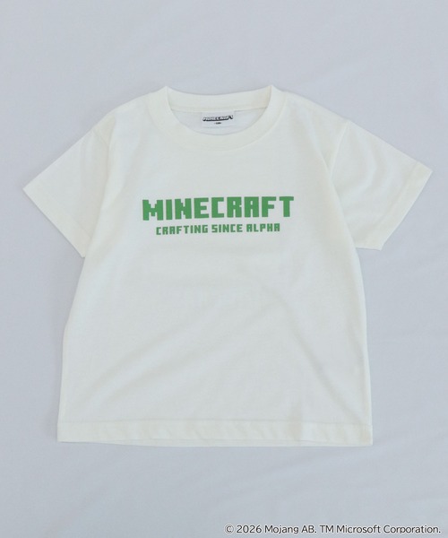 RUGGEDWORKS(ラゲッドワークス)の「《マインクラフト》やわらかストレッチ キッズ バックプリント 半袖 Tシャツ(Tシャツ/カットソー・キッズ・ブラック/オフホワイト・130/120/140)」の11枚目の写真