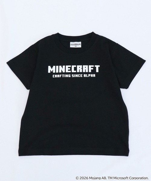RUGGEDWORKS(ラゲッドワークス)の「《マインクラフト》やわらかストレッチ キッズ バックプリント 半袖 Tシャツ(Tシャツ/カットソー・キッズ・ブラック/オフホワイト・130/120/140)」の17枚目の写真