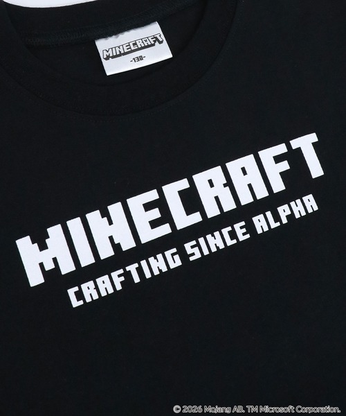 RUGGEDWORKS(ラゲッドワークス)の「《マインクラフト》やわらかストレッチ キッズ バックプリント 半袖 Tシャツ(Tシャツ/カットソー・キッズ・ブラック/オフホワイト・130/120/140)」の20枚目の写真