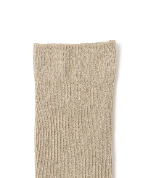 SALON adam et rope'（サロン アダム エ ロペ）の「コットンオープントゥソックス（ソックス/靴下・レディース・チャコールグレー/ブラウン/ベージュ・FREE）」の10枚目の写真