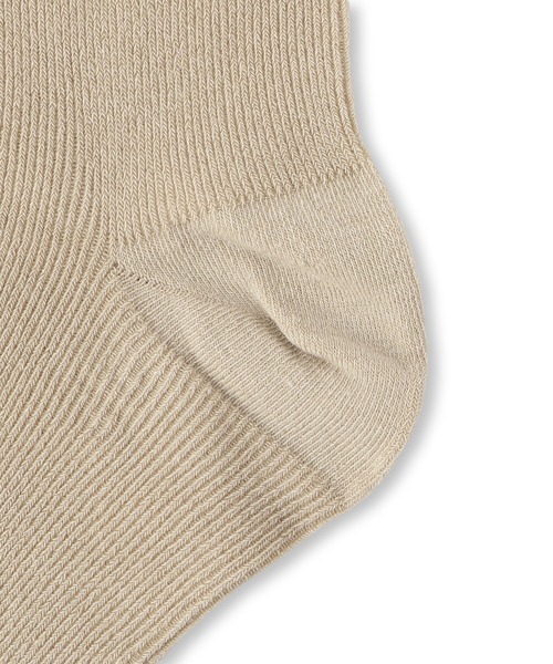 SALON adam et rope'（サロン アダム エ ロペ）の「コットンオープントゥソックス（ソックス/靴下・レディース・チャコールグレー/ブラウン/ベージュ・FREE）」の11枚目の写真