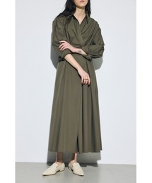 AZUL BY MOUSSY（アズールバイマウジー）の「ウエストマークロングシャツワンピース（ワンピース）」