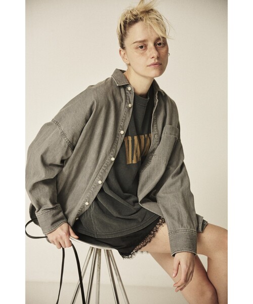 Rouge vif（ルージュヴィフ）の「【セットアップ対応】レースサテンショートパンツ（その他パンツ・レディース・ブラック/ブラウン・フリー）」の5枚目の写真