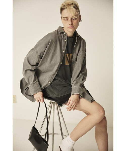 Rouge vif（ルージュヴィフ）の「【セットアップ対応】レースサテンショートパンツ（その他パンツ・レディース・ブラック/ブラウン・フリー）」の6枚目の写真