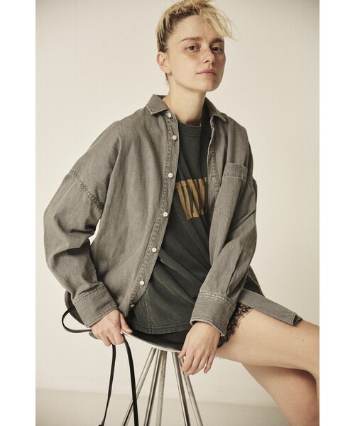 Rouge vif（ルージュヴィフ）の「【セットアップ対応】レースサテンショートパンツ（その他パンツ・レディース・ブラック/ブラウン・フリー）」の7枚目の写真