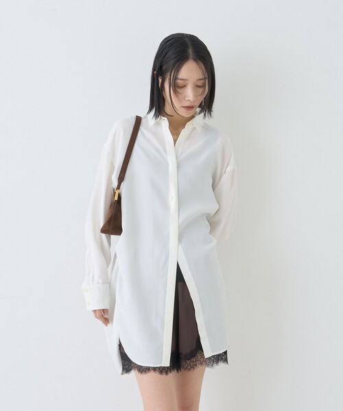 Rouge vif（ルージュヴィフ）の「【セットアップ対応】レースサテンショートパンツ（その他パンツ・レディース・ブラック/ブラウン・フリー）」の14枚目の写真