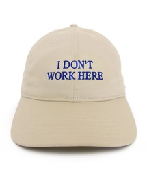 IDEA BOOKS（アイディアブックス）の「IDEA/アイデア SORRY I DONT WORK HERE HAT（キャップ）」