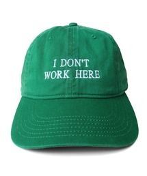 IDEA BOOKS（アイディアブックス）の「IDEA/アイデア SORRY I DONT WORK HERE HAT（キャップ）」
