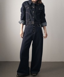 Ulysses（ユリシス）の「フロントボタンデニムセットアップ（セットアップ）」