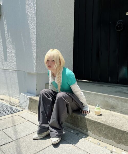 BASEMOMENT(ベースモーメント)の「CN ワイドパラシュートパンツチャコール(その他パンツ・メンズ・その他・X-LARGE/LARGE/MEDIUM)」の17枚目の写真