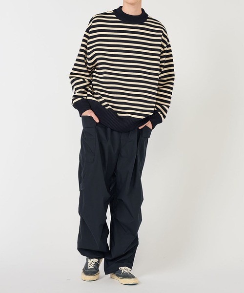 nanamica（ナナミカ）の「【nanamica / ナナミカ】Cargo Deck Pants（カーゴパンツ・メンズ・オフホワイト/ネイビー・30inch/32inch/34inch/36inch）」の6枚目の写真