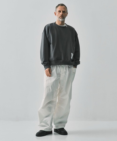 nanamica（ナナミカ）の「【nanamica / ナナミカ】Cargo Deck Pants（カーゴパンツ・メンズ・オフホワイト/ネイビー・30inch/32inch/34inch/36inch）」の9枚目の写真