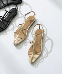 23区 | ポインテッド Tストラップ サンダル(サンダル)