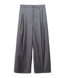 タックワイドパンツ
