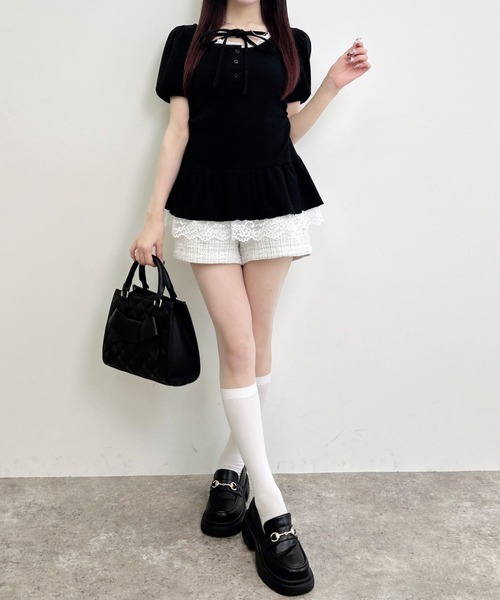 INGNI(イング)の「厚底ビットローファー(パンプス・レディース・ダークブラウン/ブラック・M/L)」の21枚目の写真