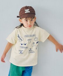 p.premier | モチーフ刺繍Tシャツ(Tシャツ/カットソー)