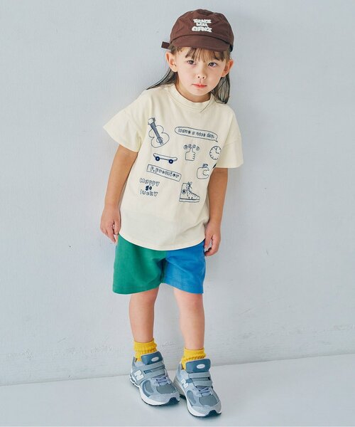 p.premier（ピードットプルミエ）の「モチーフ刺繍Tシャツ（Tシャツ/カットソー・キッズ・オフホワイト/アイボリー/キャメル/レッド・80/90/100/110/120/130/140）」の20枚目の写真