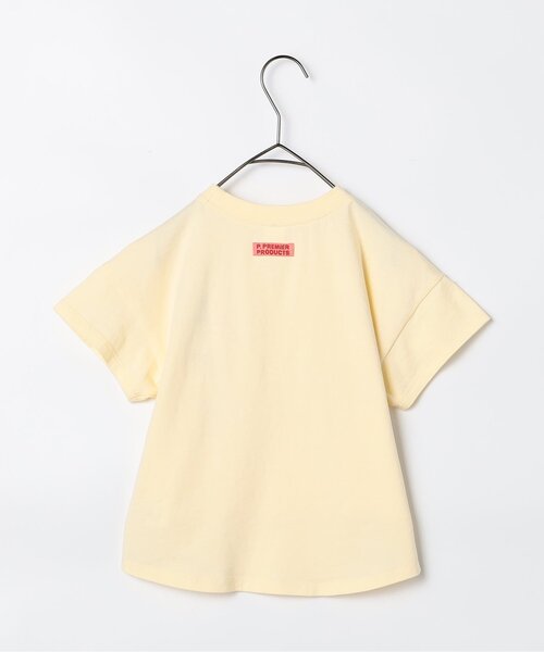 p.premier（ピードットプルミエ）の「モチーフ刺繍Tシャツ（Tシャツ/カットソー・キッズ・オフホワイト/アイボリー/キャメル/レッド・80/90/100/110/120/130/140）」の12枚目の写真