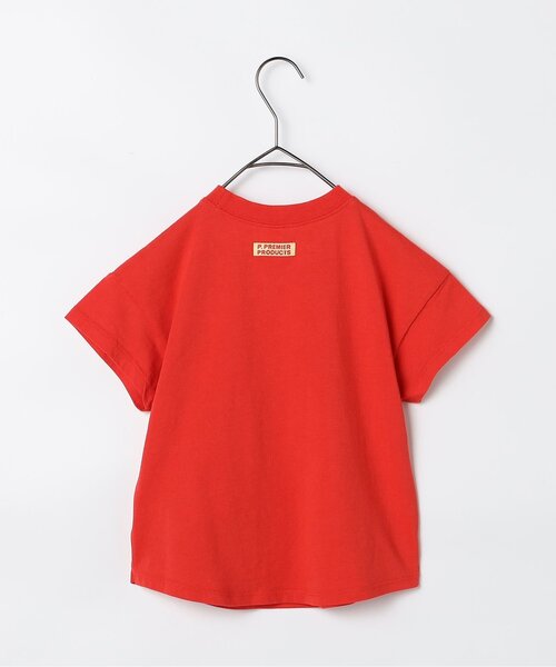 p.premier（ピードットプルミエ）の「モチーフ刺繍Tシャツ（Tシャツ/カットソー・キッズ・オフホワイト/アイボリー/キャメル/レッド・80/90/100/110/120/130/140）」の14枚目の写真