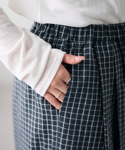 DISCOAT（ディスコート）の「【Enlude】アソートパターンイージーパンツ（その他パンツ・レディース・アイボリー/チャコールグレー・FREE）」の20枚目の写真