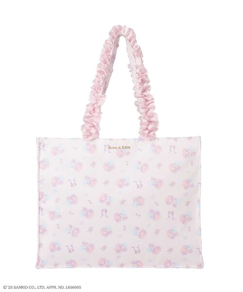 リトルツインスターズ フリルハンドルトート（トートバッグ）｜sanrio