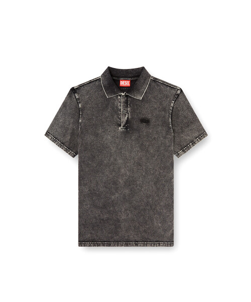 DIESEL（ディーゼル）の「メンズ ポロシャツ T-REJUST-NC-DEN（ポロシャツ・メンズ・ブラック系その他・LARGE/MEDIUM/SMALL/X-LARGE/X-SMALL/XX-LARGE）」の4枚目の写真