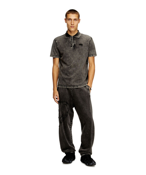 DIESEL（ディーゼル）の「メンズ ポロシャツ T-REJUST-NC-DEN（ポロシャツ・メンズ・ブラック系その他・LARGE/MEDIUM/SMALL/X-LARGE/X-SMALL/XX-LARGE）」の5枚目の写真