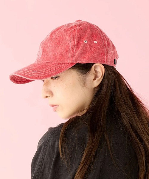 CPH(シーピーエイチ)の「DEEP 6 PANEL CAP / PIGMENT(キャップ・レディース・グリーン/レッド/ブラック・FREE)」の3枚目の写真