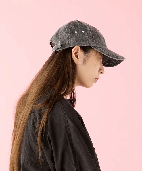 CPH(シーピーエイチ)の「DEEP 6 PANEL CAP / PIGMENT(キャップ・レディース・グリーン/レッド/ブラック・FREE)」の4枚目の写真
