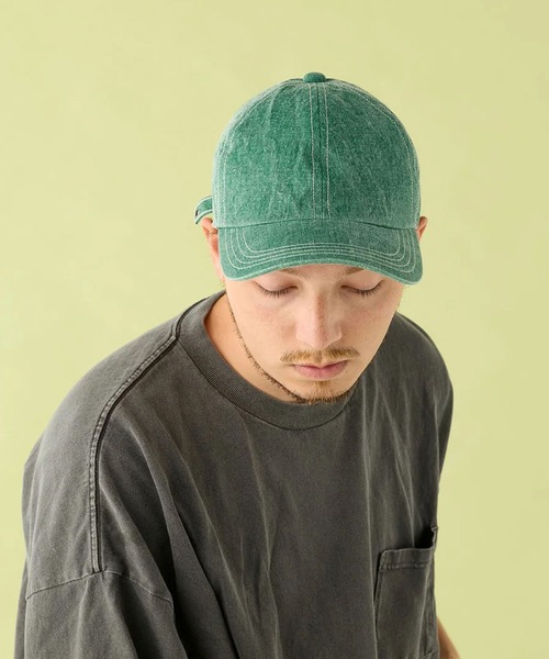 CPH(シーピーエイチ)の「DEEP 6 PANEL CAP / PIGMENT(キャップ・レディース・グリーン/レッド/ブラック・FREE)」の9枚目の写真