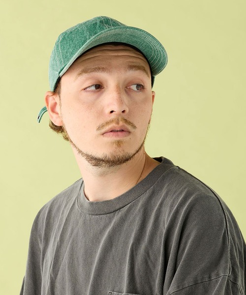 CPH(シーピーエイチ)の「DEEP 6 PANEL CAP / PIGMENT(キャップ・レディース・グリーン/レッド/ブラック・FREE)」の8枚目の写真
