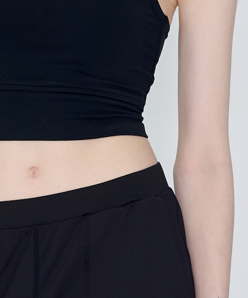 DEVIWEAR（デヴィウェア）の「女性 ヨガウェア DEVI-TS0032-ブラック ピラティス フェノミ クロップトップ（チューブトップ・レディース・その他・SMALL/MEDIUM/LARGE）」の4枚目の写真