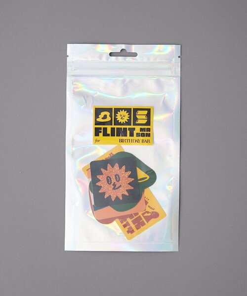 BIRTHDAY BAR（バースデイバー）の「【クリエイター「FLINT MASON」× BIRTHDAY BAR 初コラボ！】POTLUCK PASTA PARTY ステッカーセット（ステッカー/テープ・レディース・オレンジ/グリーン・0）」の6枚目の写真