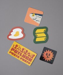 BIRTHDAY BAR | 【クリエイター「FLINT MASON」× BIRTHDAY BAR 初コラボ！】POTLUCK PASTA PARTY ステッカーセット(ステッカー/テープ)