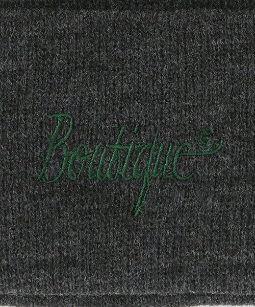 6(ロク)の「<6(ROKU)>Boutique ビーニー(ニットキャップ/ビーニー・レディース・パープル/ネイビー/ダークグレー・FREE)」の11枚目の写真