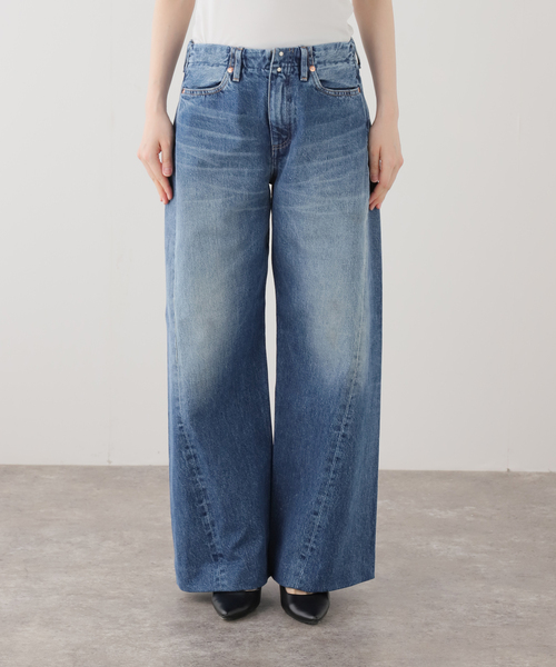 TANAKA（タナカ）の「【TANAKA / タナカ】 BOY JEAN TROUSERS（デニムパンツ・レディース・ブルー・26/28/27）」の10枚目の写真