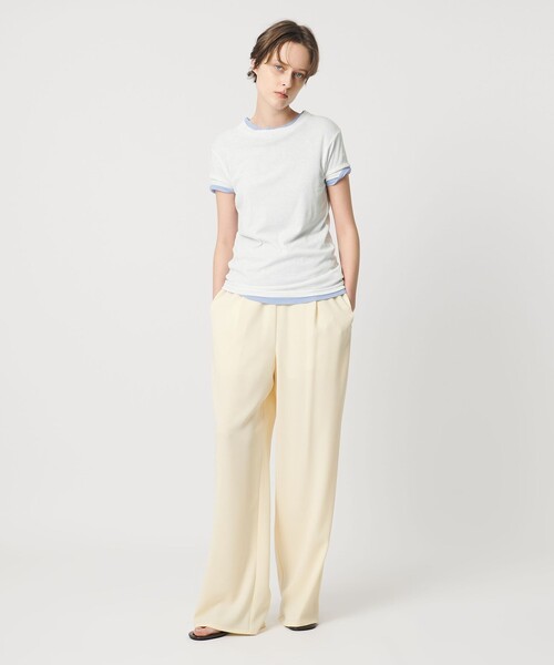 AEWEN MATOPH（イウエン マトフ）の「＜AEWEN MATOPH＞シアーTシャツ（Tシャツ/カットソー・レディース・ブラック/ライトピンク/ライトブルー/ホワイト/ワインレッド・FREE）」の12枚目の写真