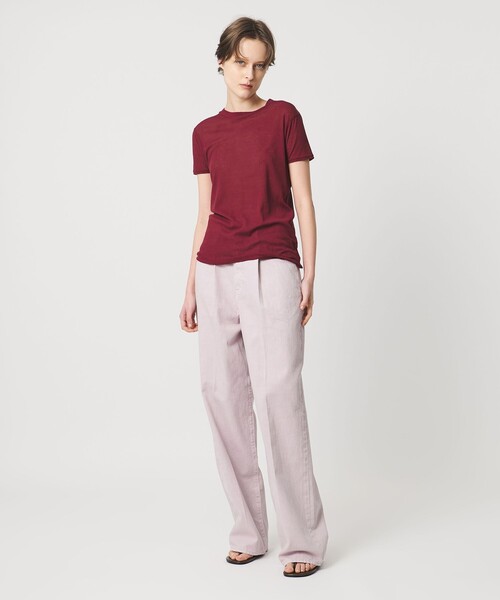 AEWEN MATOPH（イウエン マトフ）の「＜AEWEN MATOPH＞シアーTシャツ（Tシャツ/カットソー・レディース・ブラック/ライトピンク/ライトブルー/ホワイト/ワインレッド・FREE）」の17枚目の写真