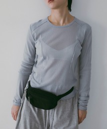 anuke | Cotton Tulle Tops(Tシャツ/カットソー)