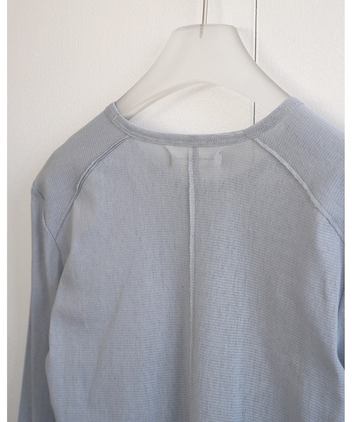 anuke（アンヌーク）の「Cotton Tulle Tops（Tシャツ/カットソー・レディース・ブラック/ブルー系その他/ホワイト・FREE）」の17枚目の写真